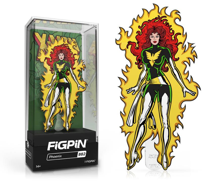 Figpin X-Men Animato Serie Jean Grigio (#639) Smalto Spilla - Foto 4