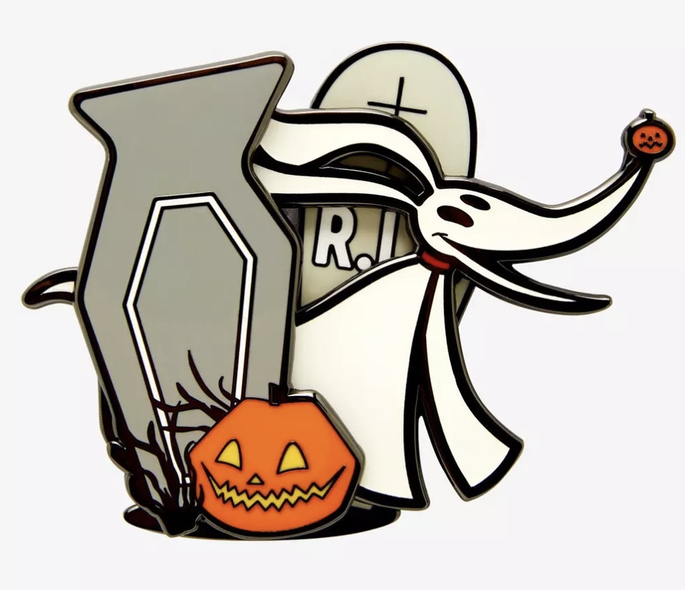 66535 - Zero Gravestone Sliding Glow-in-the-Dark - Nightmare before