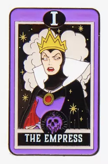 66732 - Evil Queen The Empress - Villains Tarot Card Blind Box ...