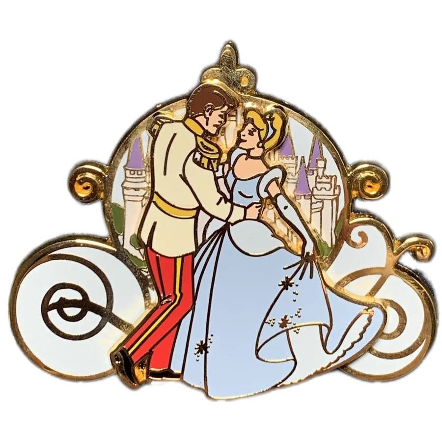68788 - Cinderella and Prince Charming dancing - Memorable Moments