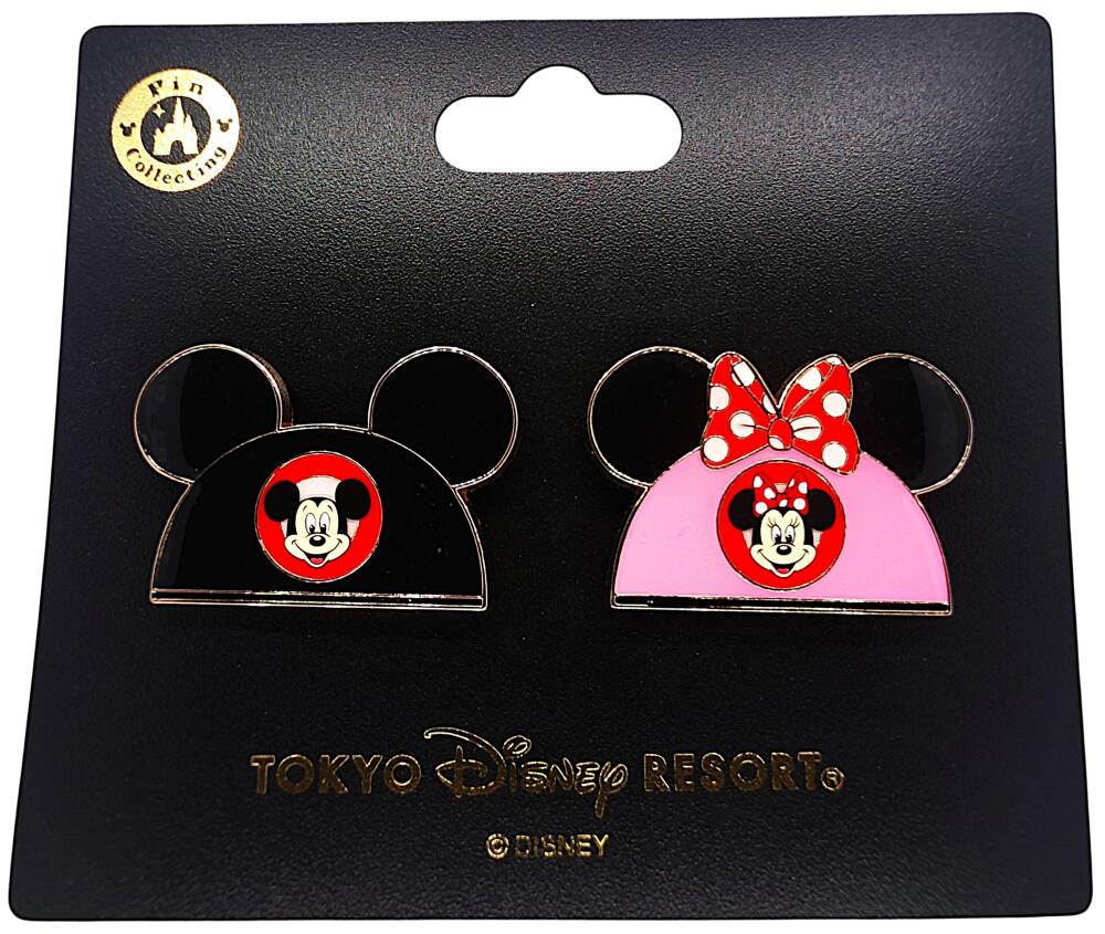 73325 - Mickey and Minnie Ear Hat Pin Set - Full Set - Ear