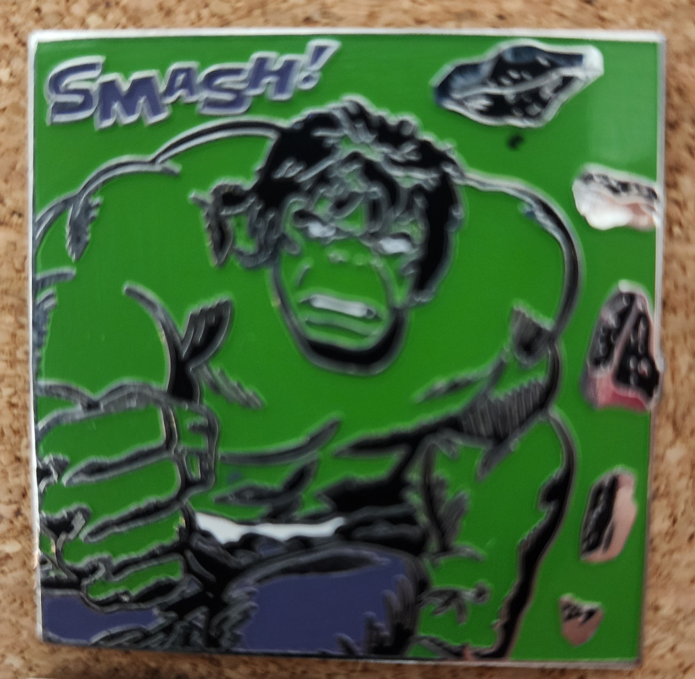 Felpa Con Cappuccio Uomo Marvel Hulk, Stile Retro Poster Squares, Manica Lunga, Cotone Morbido