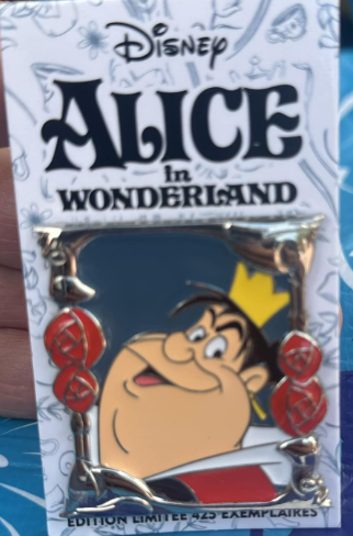 78798 - Queen of Hearts - Alice in Wonderland Pin Trading Event 2024 ...