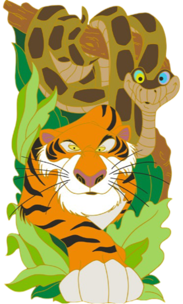 82189 - Shere Khan and Kaa - D23 Expo 2024: Disney Villains Collection ...