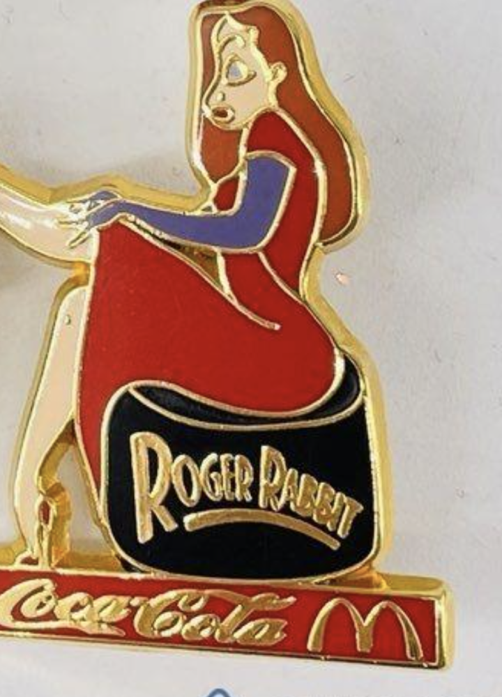 84534 - Jessica Rabbit Sitting (Leg Up) Black Variant - Coca Cola ...