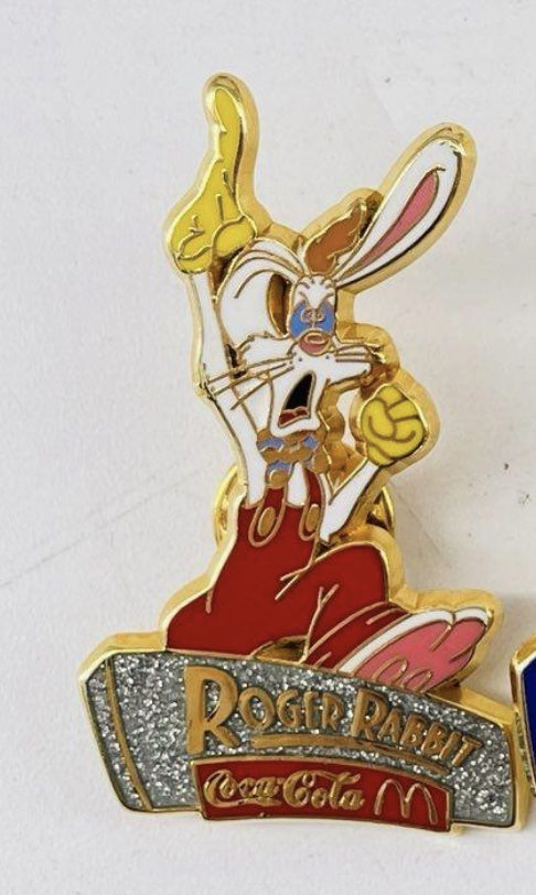 84539 - Roger Rabbit - Silver Variant - Coca Cola / McDonald's