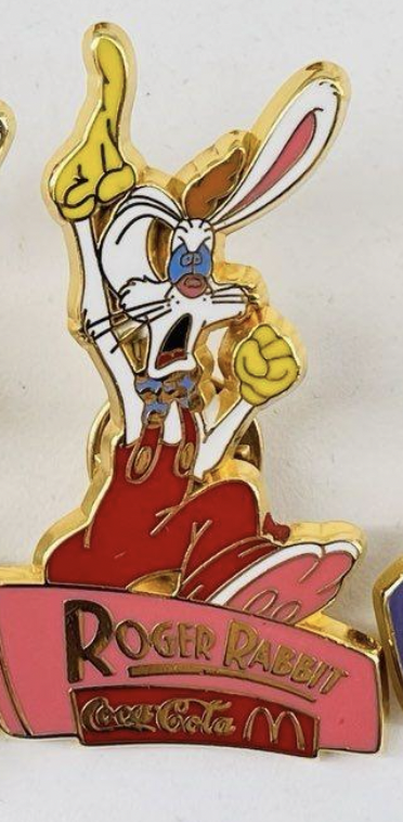 84540 - Roger Rabbit - Pink Variant - Coca Cola / McDonald's - Disney ...