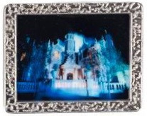 86885 - The Haunted Mansion Facade - Haunted Mansion Silver Framed