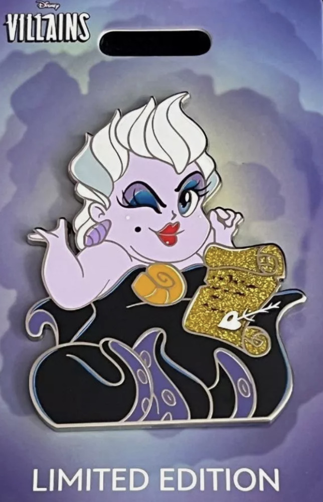 90381 Ursula Chibi Villains Walt Disney Imagineering Disney Pin