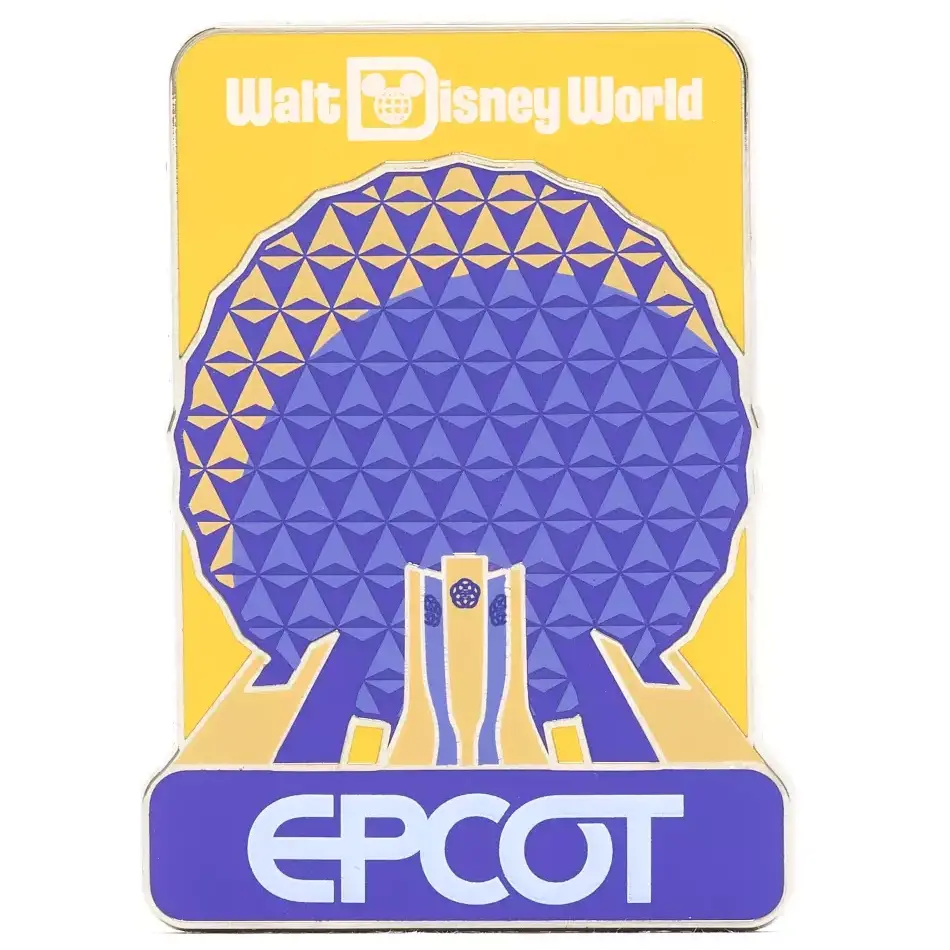 90801 - Epcot - 2025 Park Icons - Walt Disney World Disney Pin