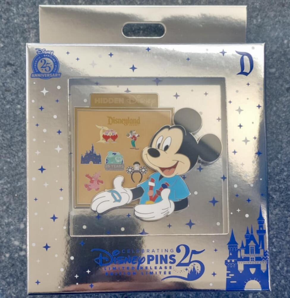91239 - DLR Hidden Disney Mini Jumbo - Celebrating 25 Years