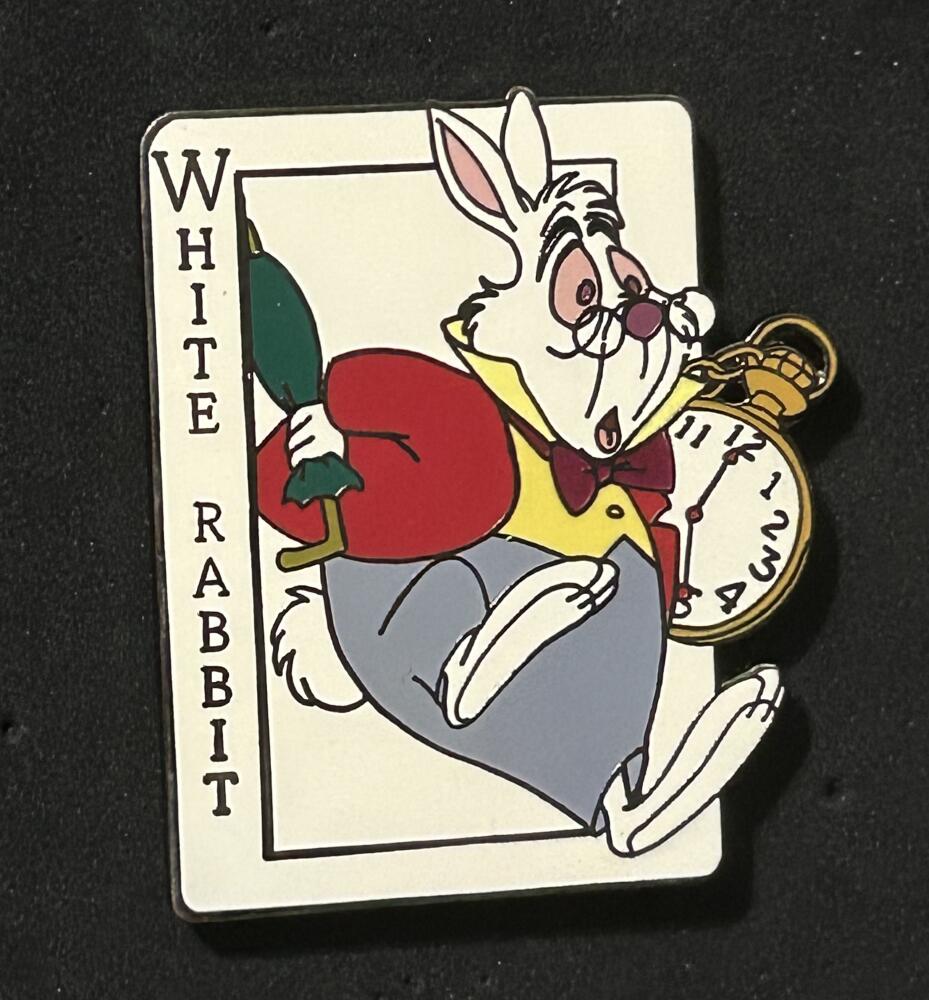 92773 - White Rabbit - Alice in Wonderland Cards - Disney Auctions ...