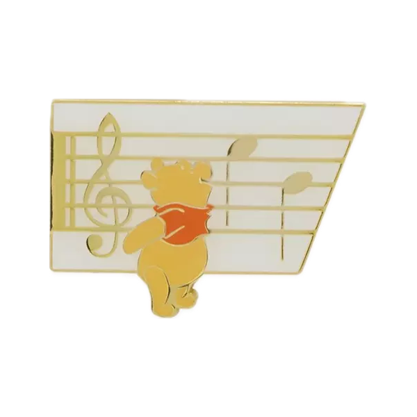 93127 - Winnie the Pooh - Winnie the Pooh Music Notes Blind Box 