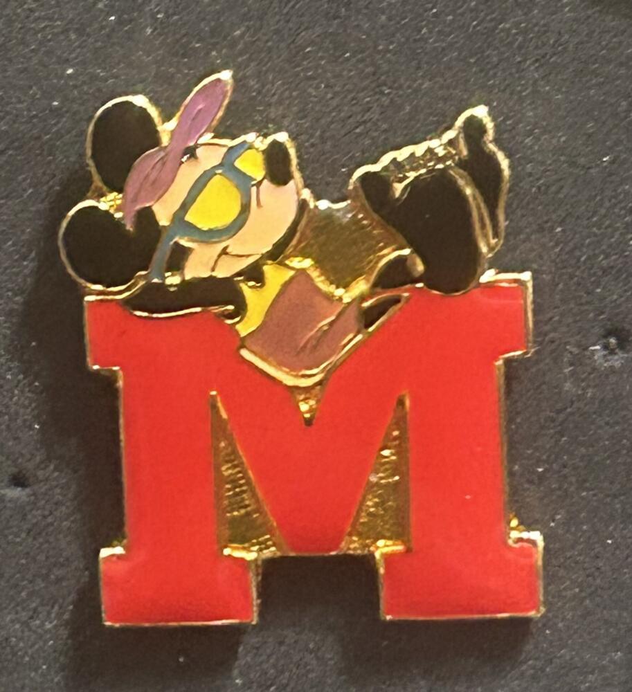 97055 - Mickey Mouse Letter M - Monogram Alphabet