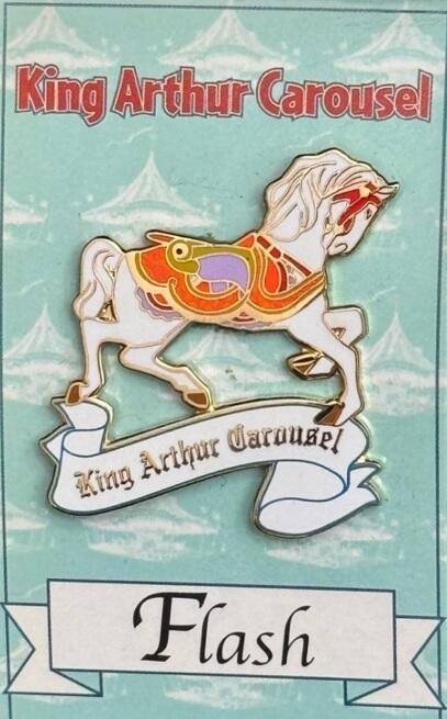 97400 - Flash - King Arthur Carousel - Disneyland Resort Disney Pin