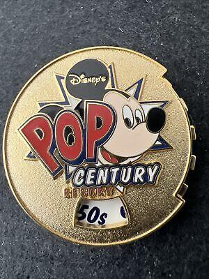 98689 Mickey Mouse Spinnning Pin Disney S Pop Century Resort Walt