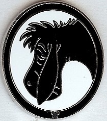 493 - Eeyore Silhouette - 2009 Hidden Mickey - Winnie the Pooh