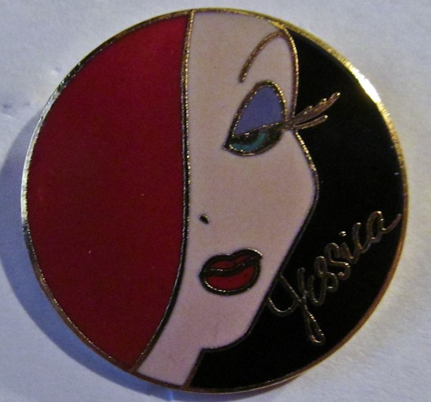 18876 Jessica Rabbit Pleasure Island circle Who Framed Roger Rabbit