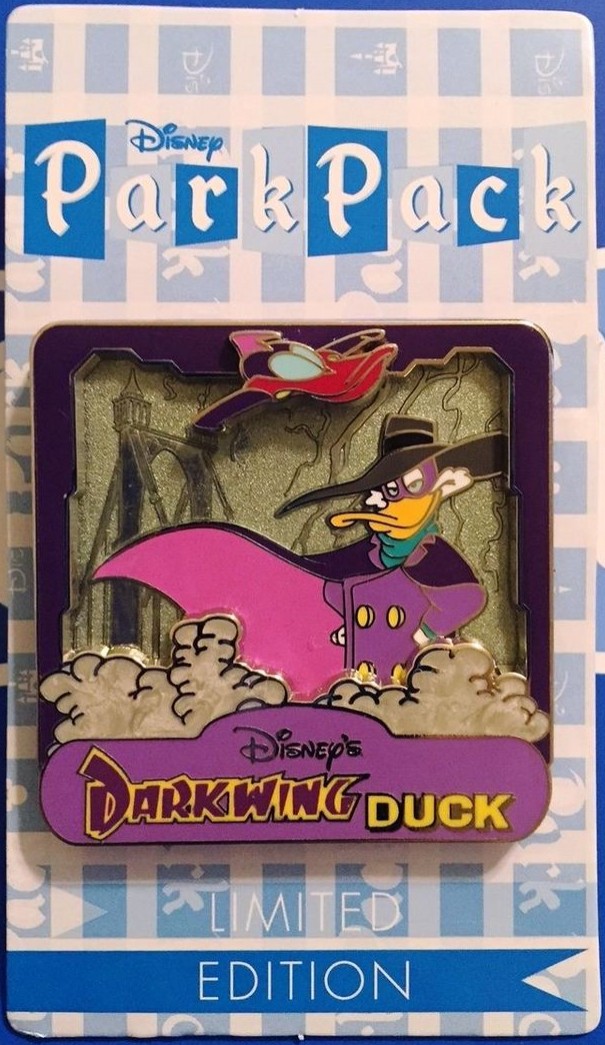 16222 Variant 1 Purple with Grey Background Park Pack Pin Trading