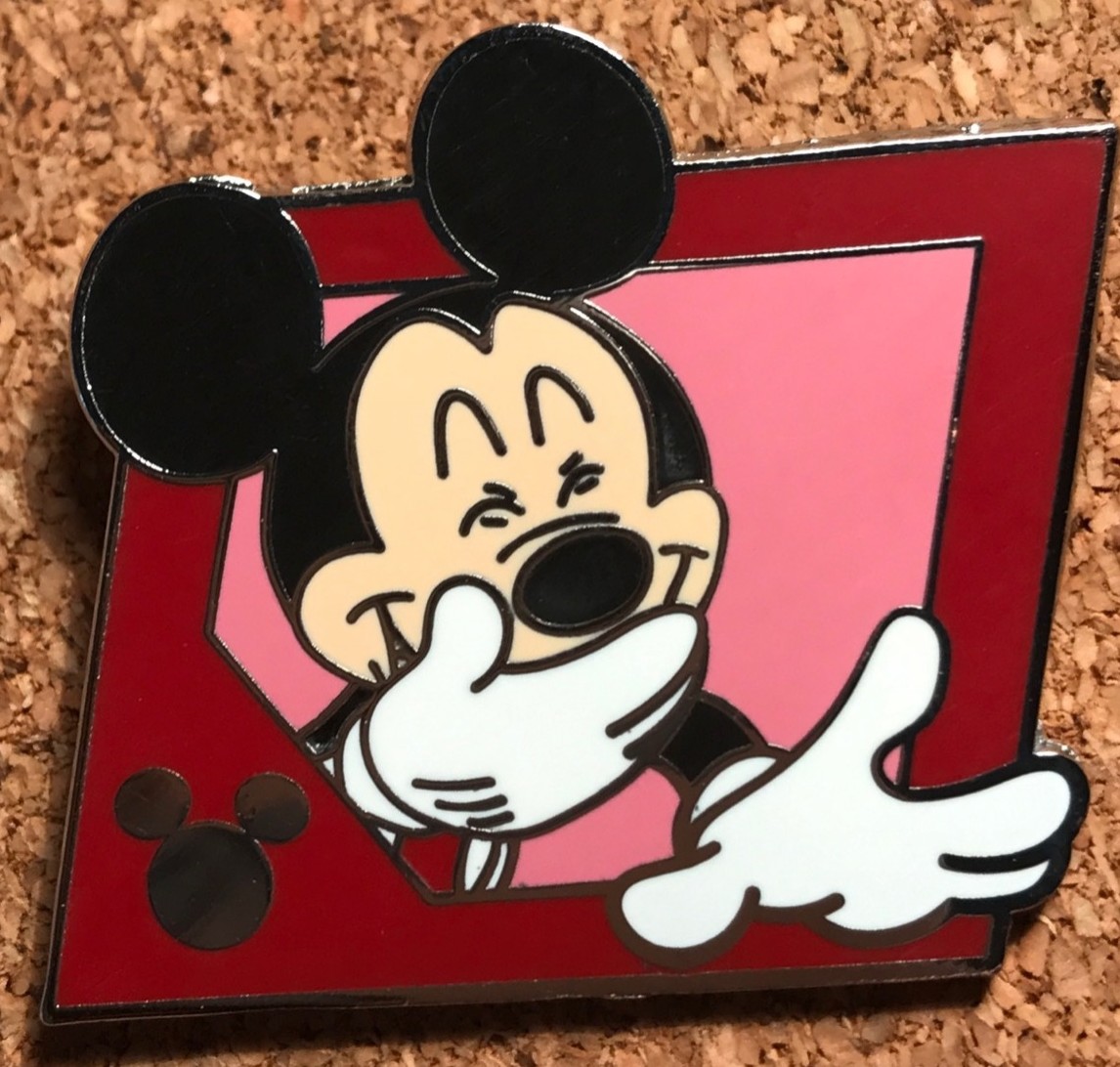 1181 Mickey Mouse laughing Offset Frames with Symbol Starter Set