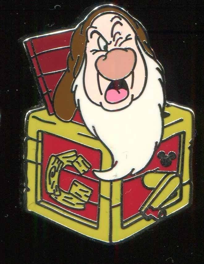 20004 - Grumpy Jack-in-the-Box - DLR Hidden Mickey Series 2009: Seven ...