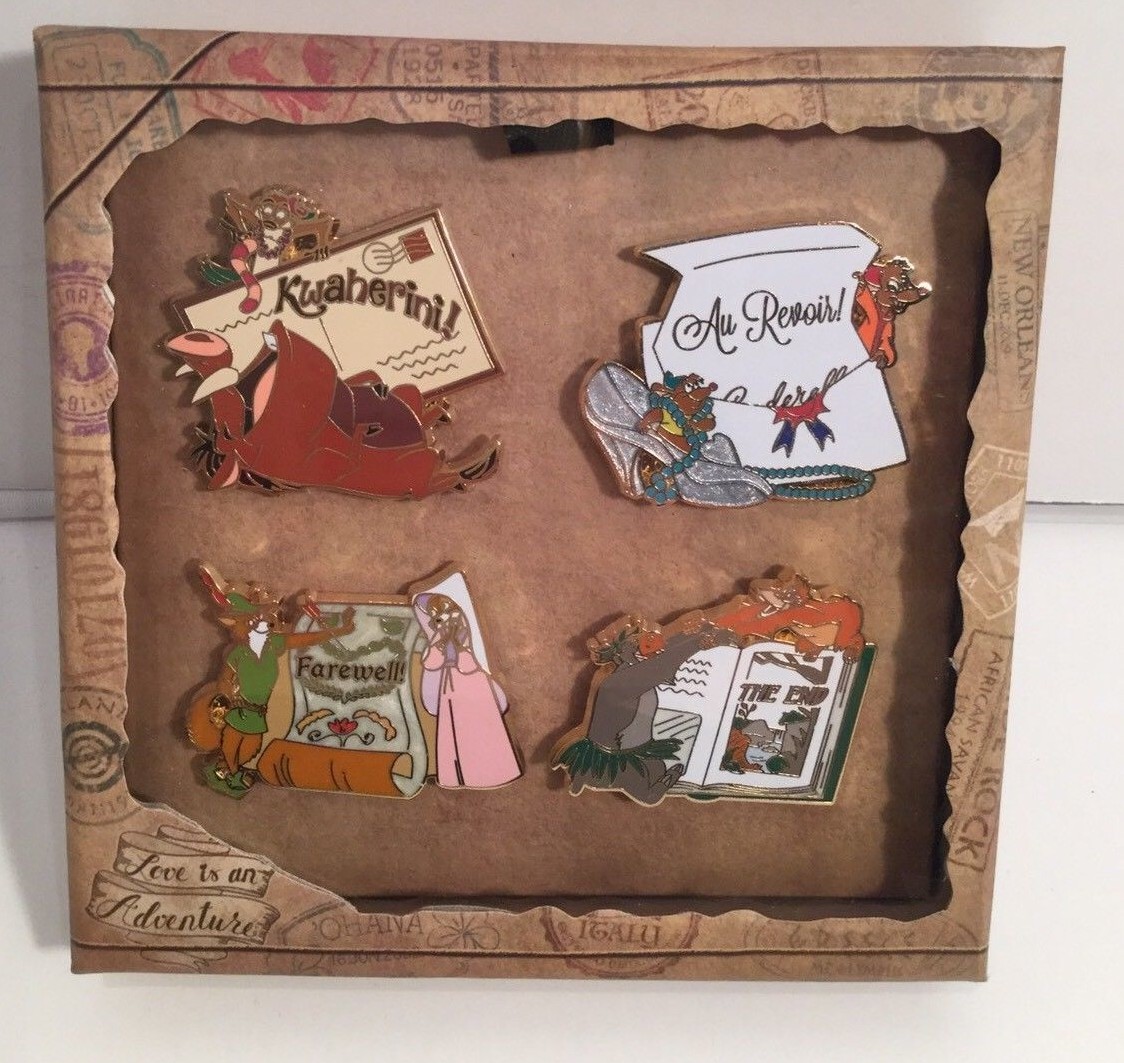 Love is an Adventure Event Disney Trading Pin Series Page 1 Pin & Pop