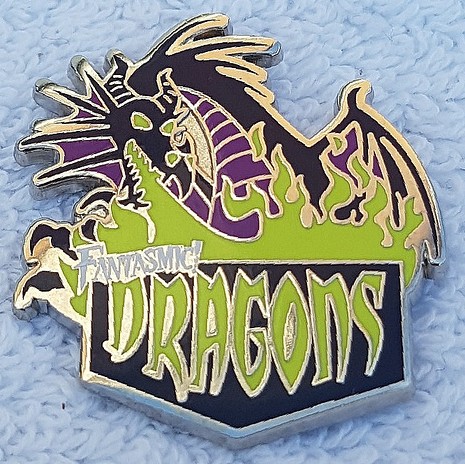 4189 - Fantasmic Dragons - Disney Mascots Mystery Pin Pack - Disneyland