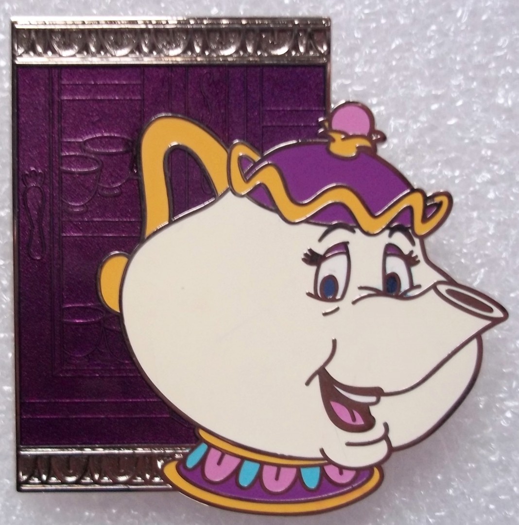 20317 Mrs. Potts the Teapot Beauty and the Beast 25 Enchanted Years Reveal and Conceal