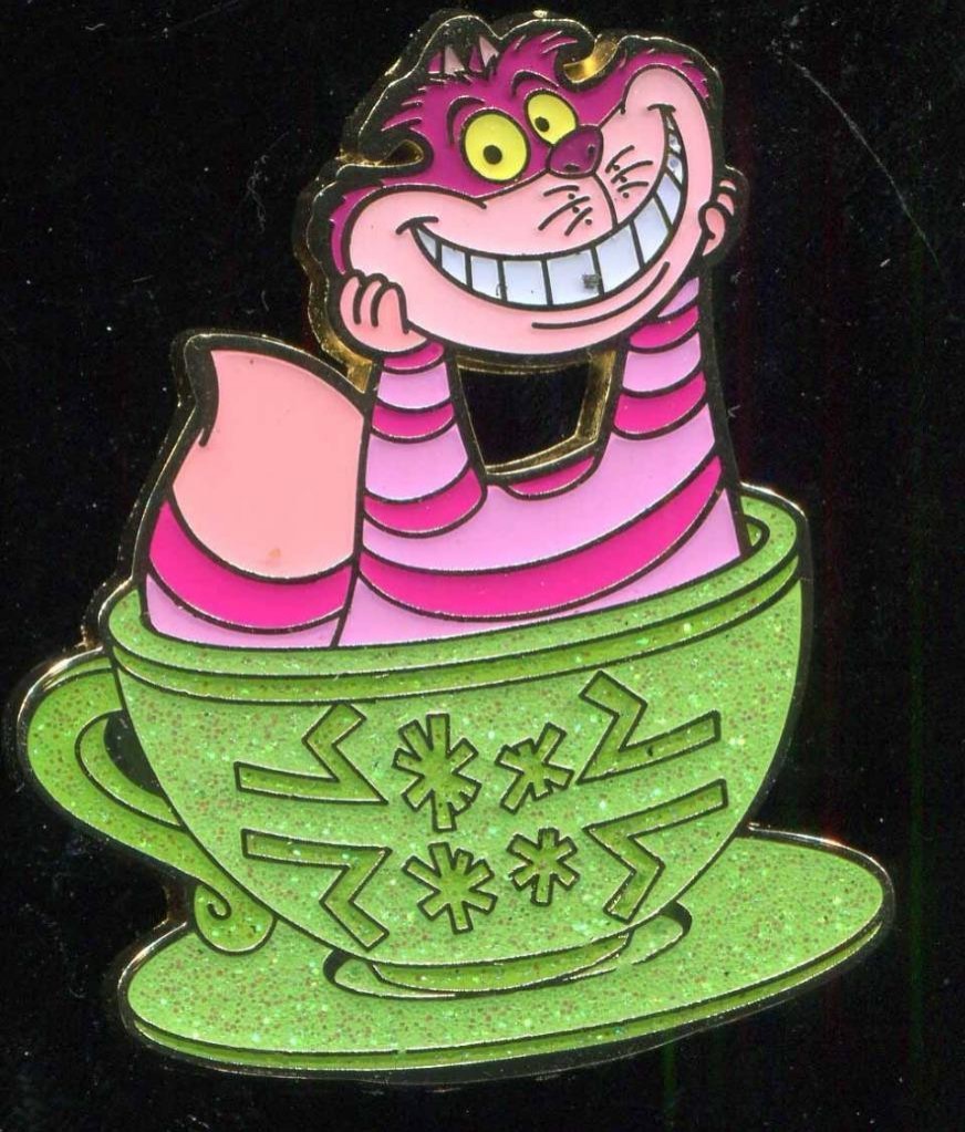 Cheshire Cat Shop & Reward Mad Hatter Tea Cup Mystery Set Pin & Pop