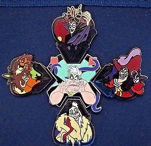 18935 Villain Pin Set Of 5 Villain Pin Set Of 5 18935 Villain Pin Set Of 5 Villain Pin Set Of 5