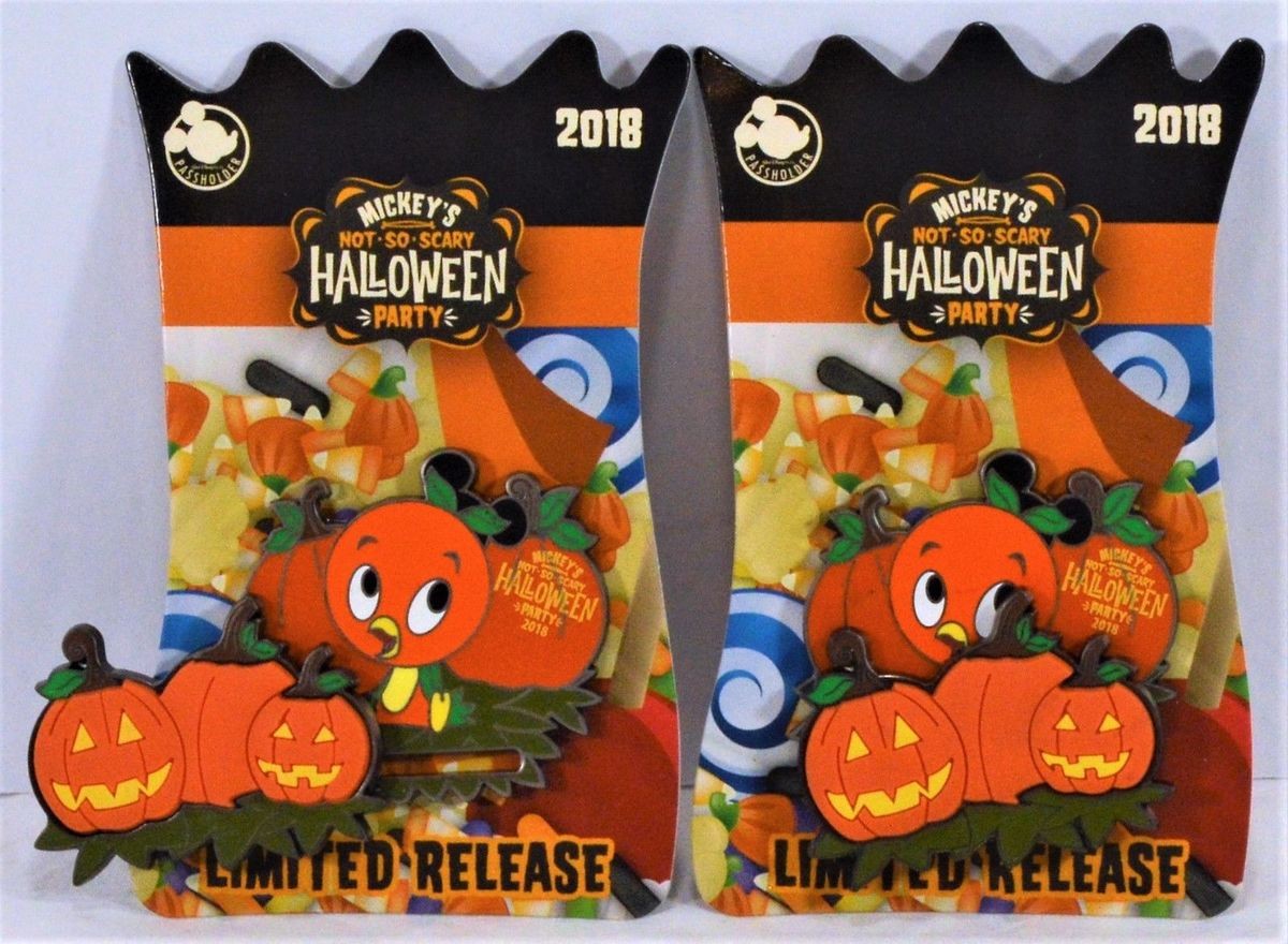 6370 Orange Bird Passholder Exclusive Mickey's Not So Scary
