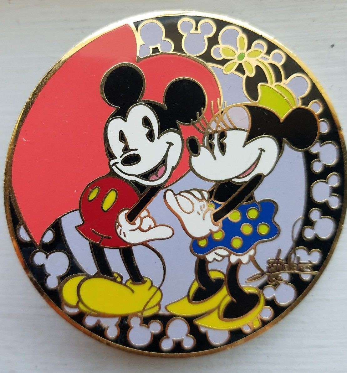 21856 Mickey and Minnie Elisabete Gomes Signature Series October