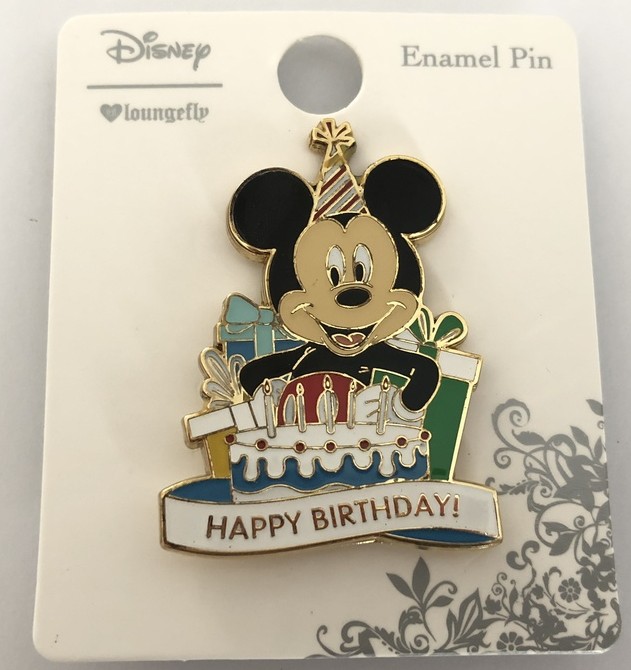 18497 - Mickey Mouse Happy Birthday - Boxlunch - Disney - Loungefly