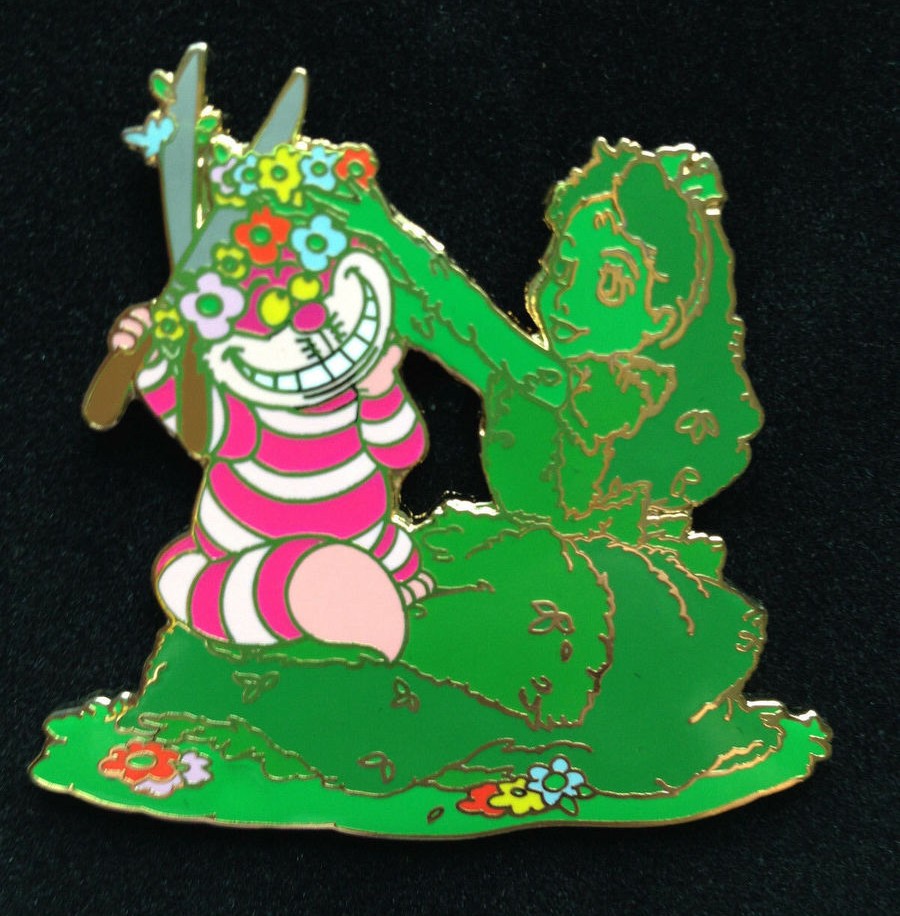 12997 Cheshire Cat Topiary Alice Cheshire Cat Topiary Disney