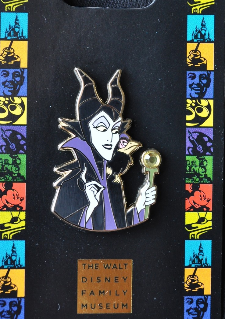 Walt Disney Family Museum Maleficent With Diable And Jeweled Staff Walt Disney Family Museum Maleficent With Diable And Jeweled Staff
