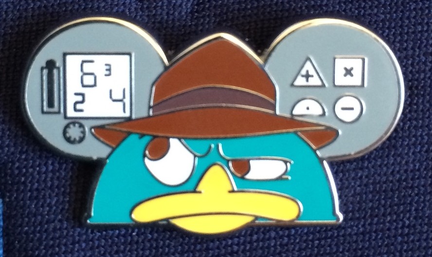 1831 - Series 2 - Perry the Platypus (Agent P) - Ear Hat Mystery Collection