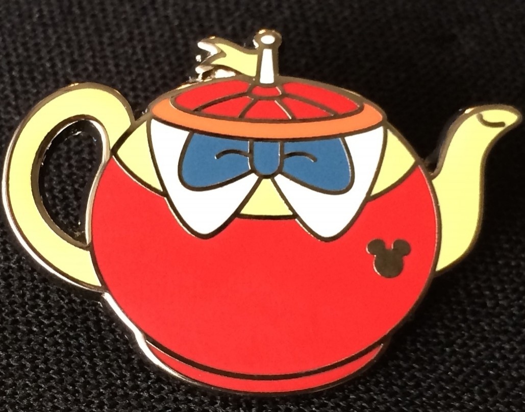 Tweedle Dee and Dum 2014 Hidden Mickey Alice in Wonderland Teapots