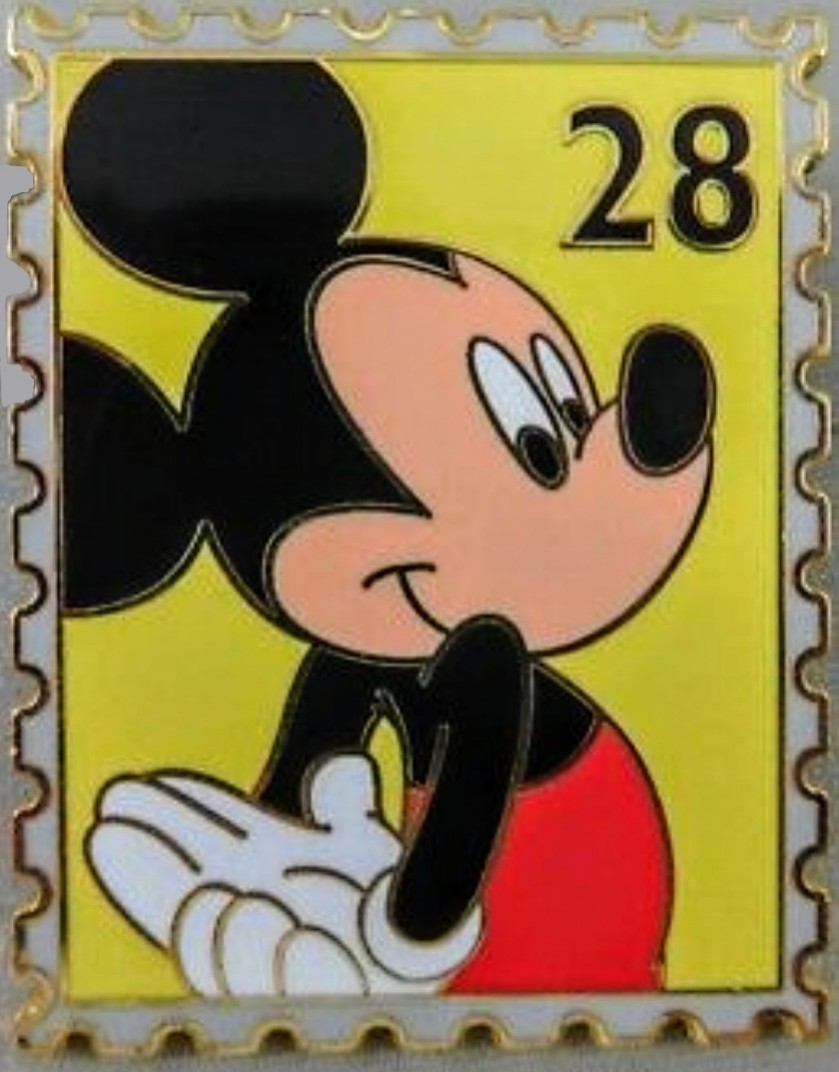 32387 - Mickey Mouse - Postage Stamp Series - Disney Store