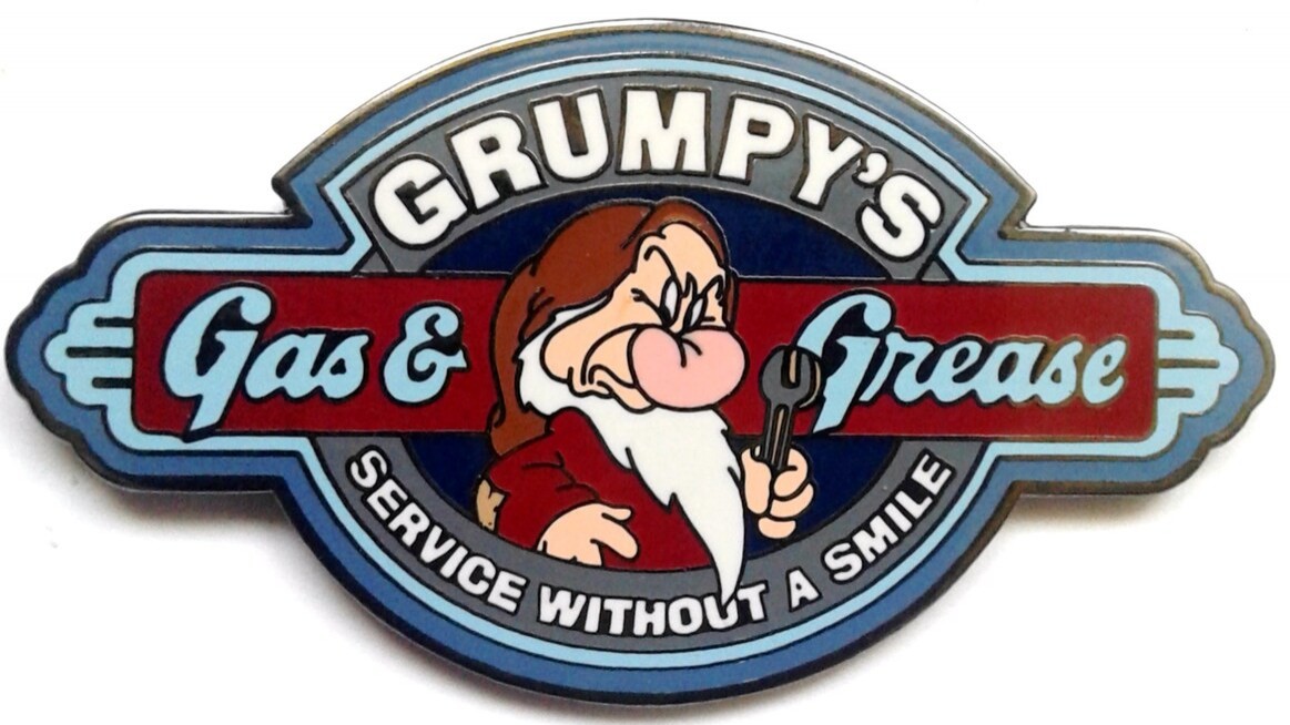 33055 Grumpy's Gas and Grease Grumpy It's A Lifestyle Disneyland