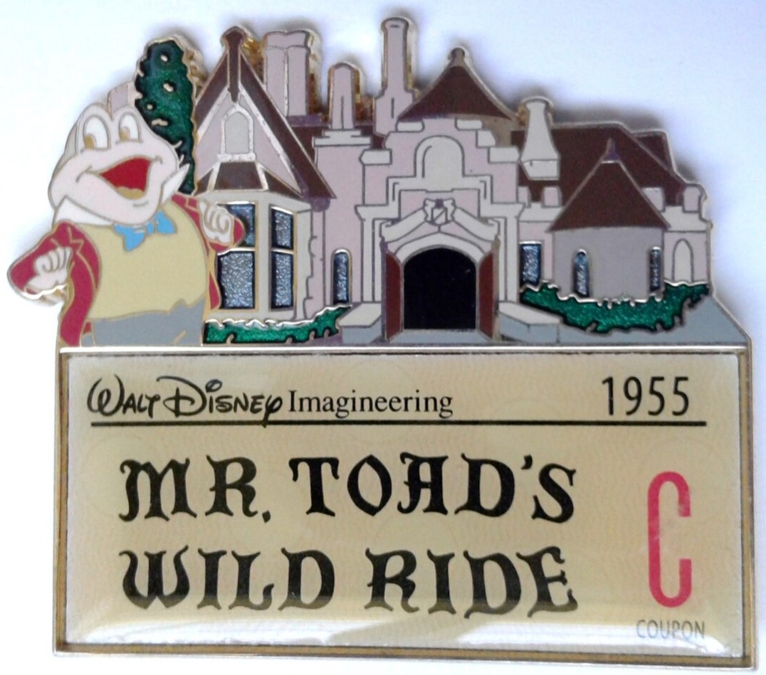33714 - Mr. Toad's Wild Ride - C Ticket Series - Walt Disney ...