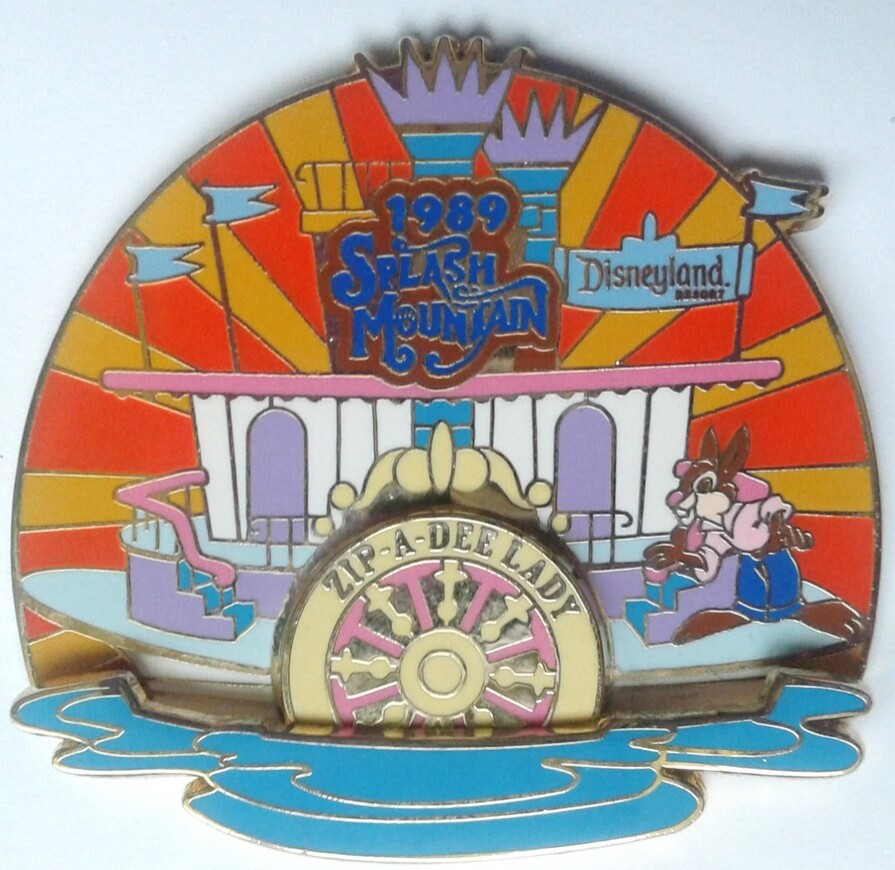 33615 Paddle Wheeler 15th Anniversary Splash Mountain Disneyland Resort Disney Pin