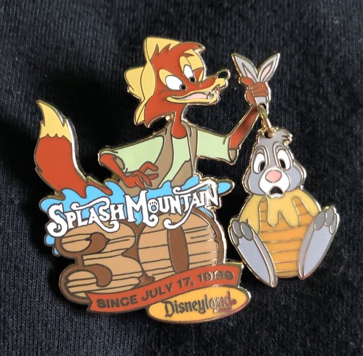34016 Cast Exclusive Splash Mountain 30th Anniversary Disneyland Resort Disney Pin