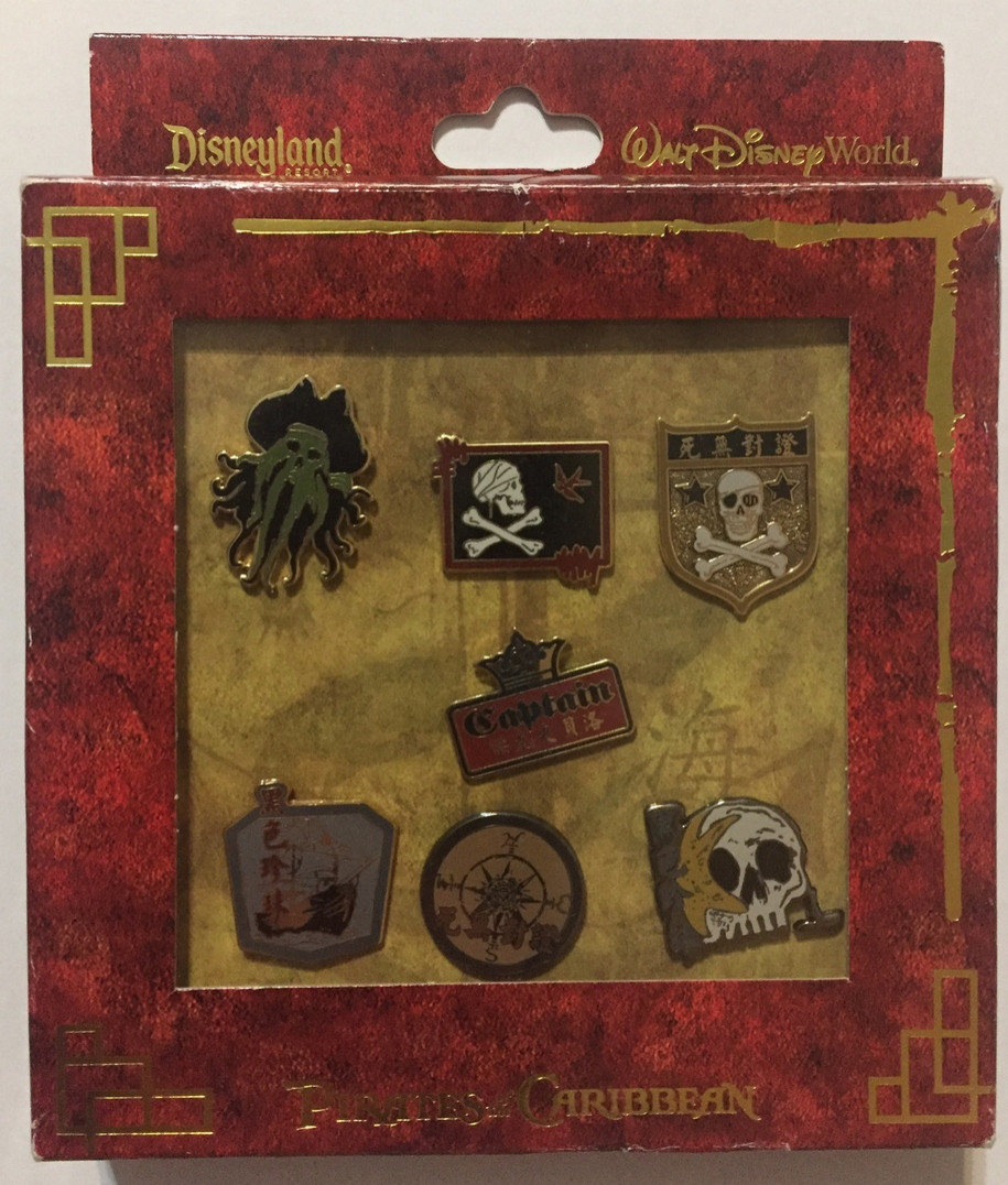 Pirates Of The Caribbean At Worlds End Boxed Set Disney Trading Pin pirates-of-the-caribbean-at-worlds-end-boxed-set-disney-trading-pin