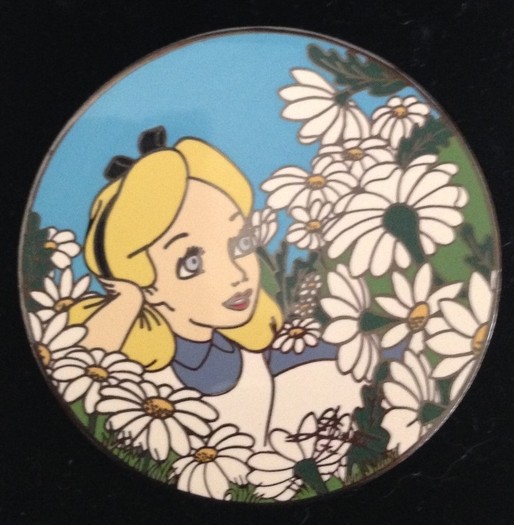 2694 Alice in Wonderland Elisabete Gomes August 2004 5 pin set