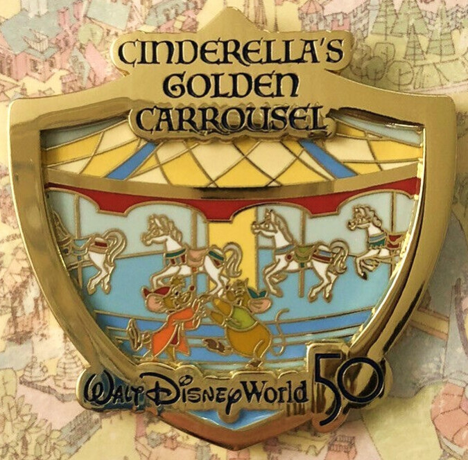 45774 Cinderellas Golden Carrousel Walt Disney World 50th 