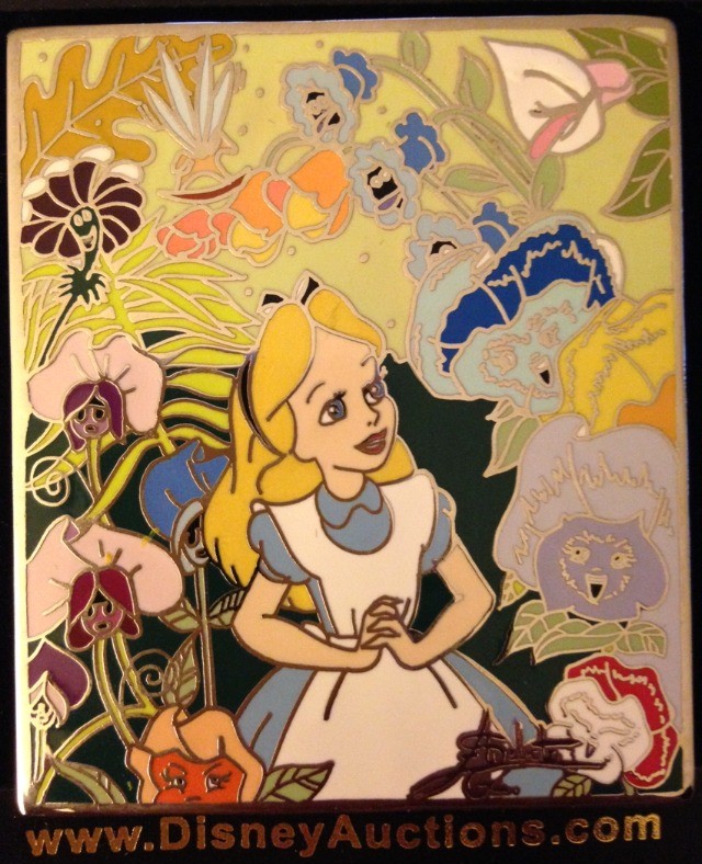 2716 Alice with Flowers Elisabete Gomes Signature Series October