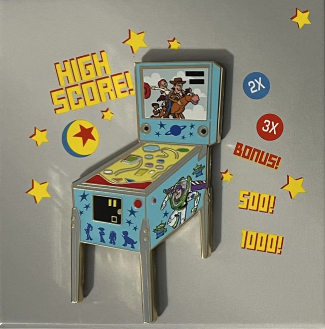 50288 Toy Story Pinball Disney Arcade Walt Disney World Disney Pin