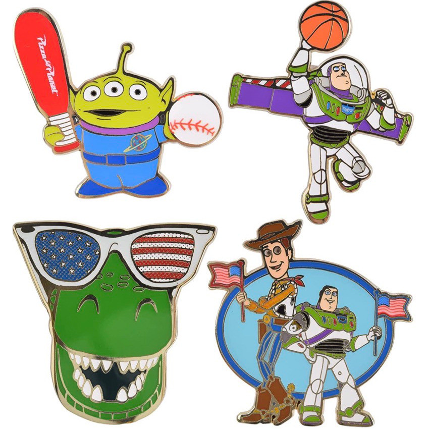 52237 4 Pin Set Amazon Toy Story Set Misc Disney Licensed