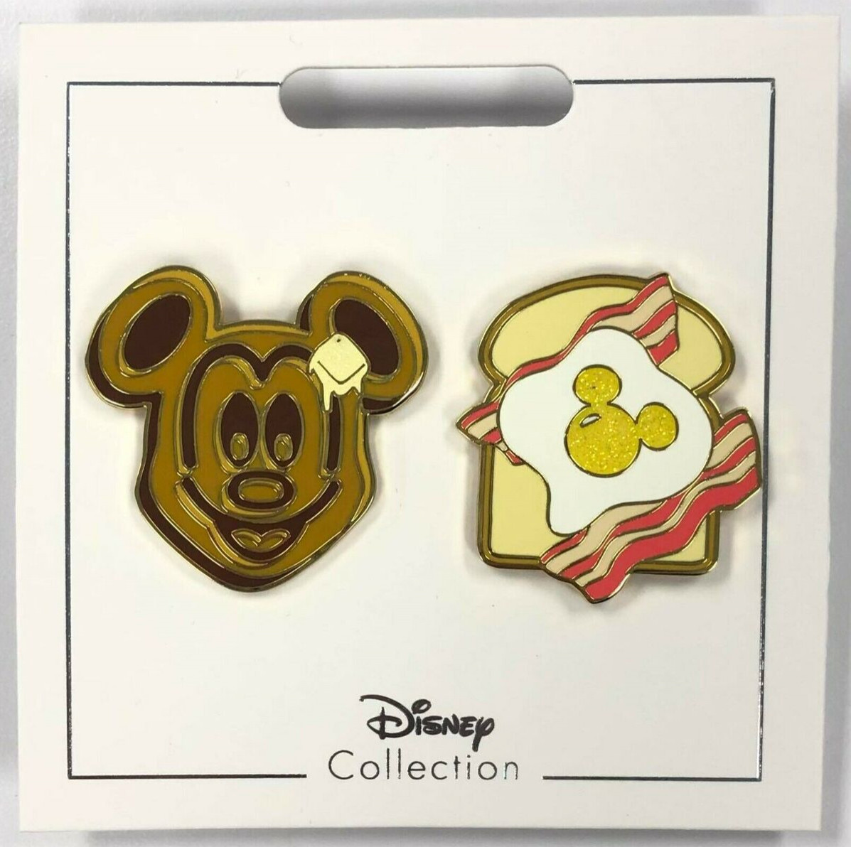 52566 Disney Breakfast Flair Pin Set Disney Breakfast Flair Set